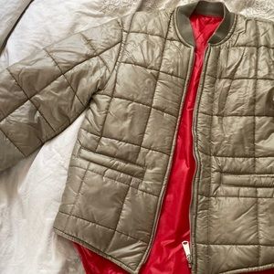 Vintage Quilted Coat M